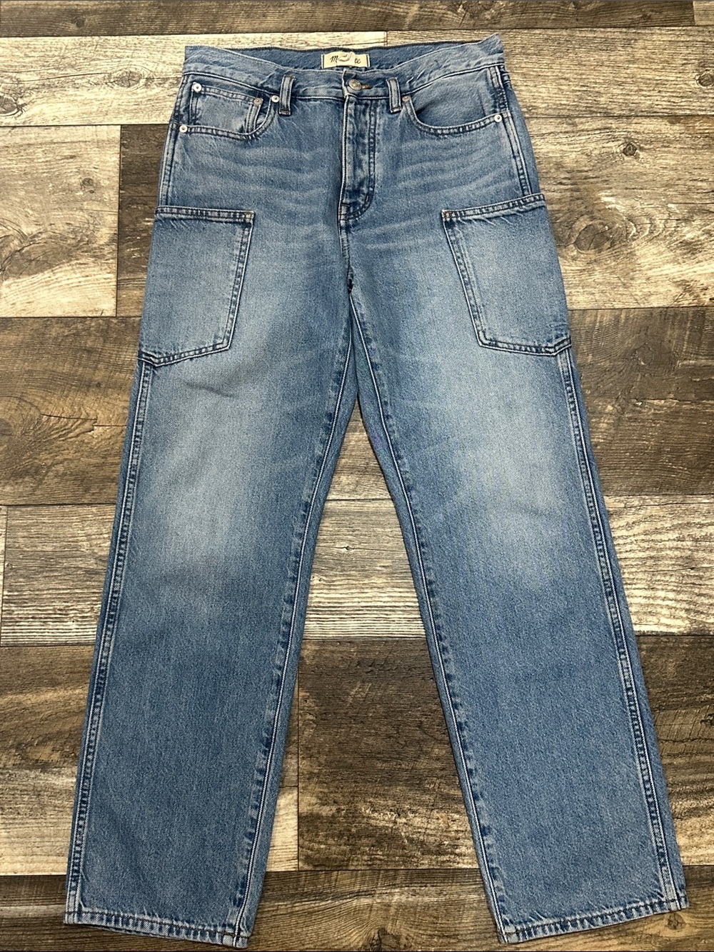 Madewell Low Slung Straight Jeans